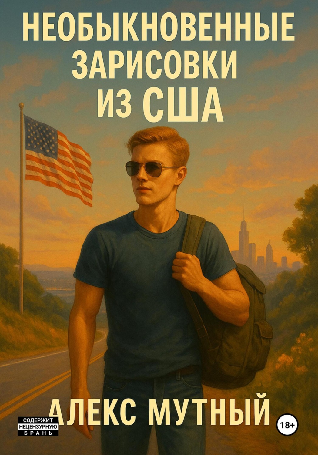 Обложка книги «Необыкновенные зарисовки из США»
