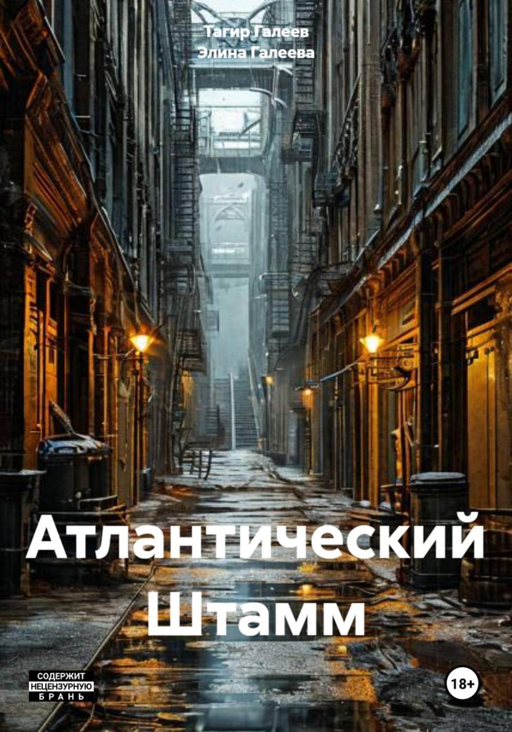 Обложка книги «Атлантический Штамм»