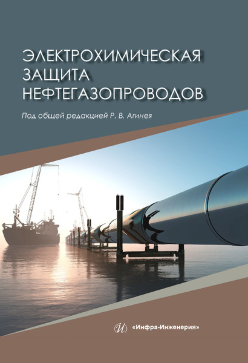 Обложка книги «Электрохимическая защита нефтегазопроводов»