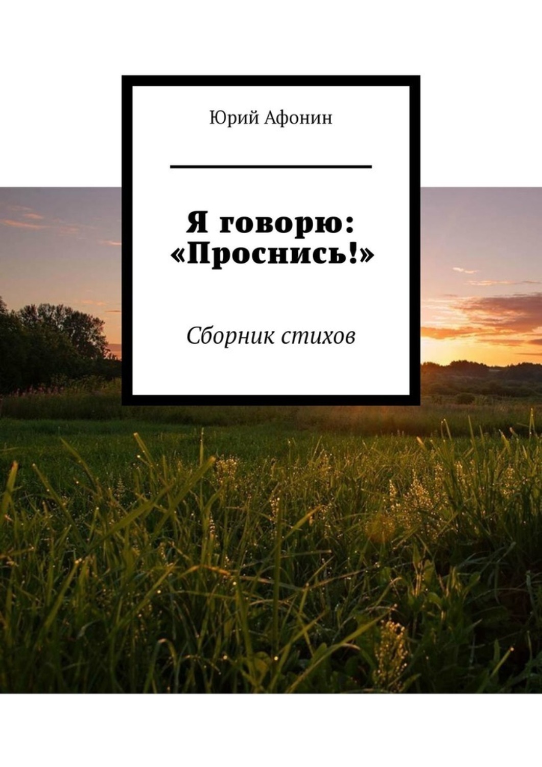 Обложка книги «Я говорю: «Проснись!». Сборник стихов»