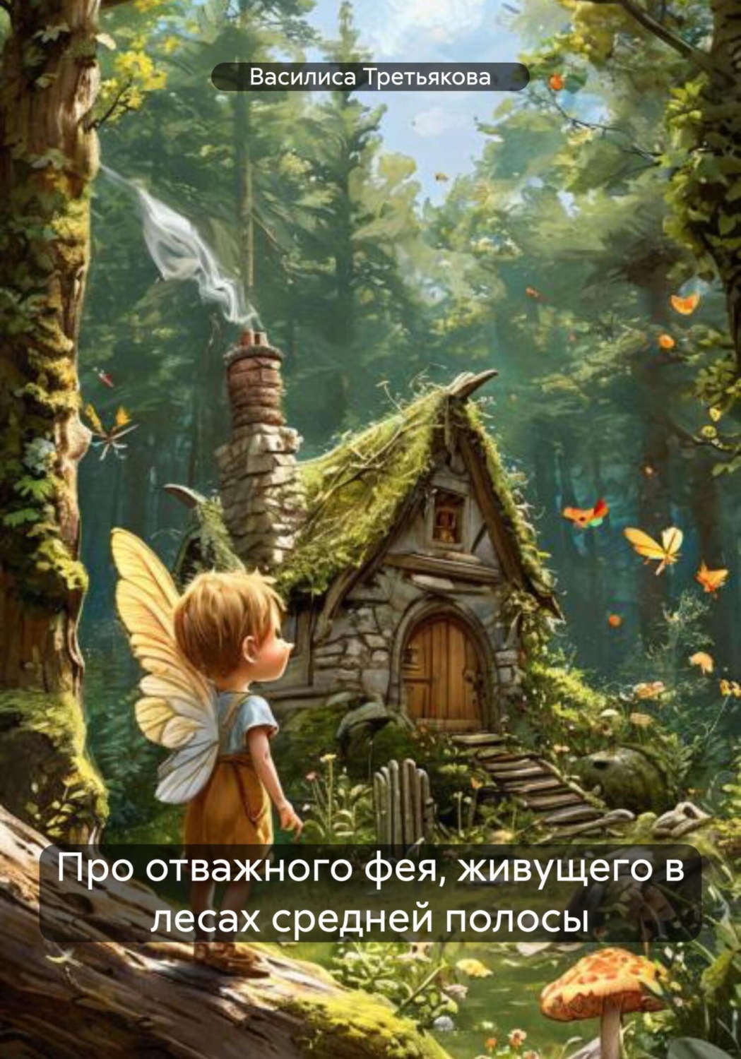 Обложка книги «Про отважного фея, живущего в лесах средней полосы»