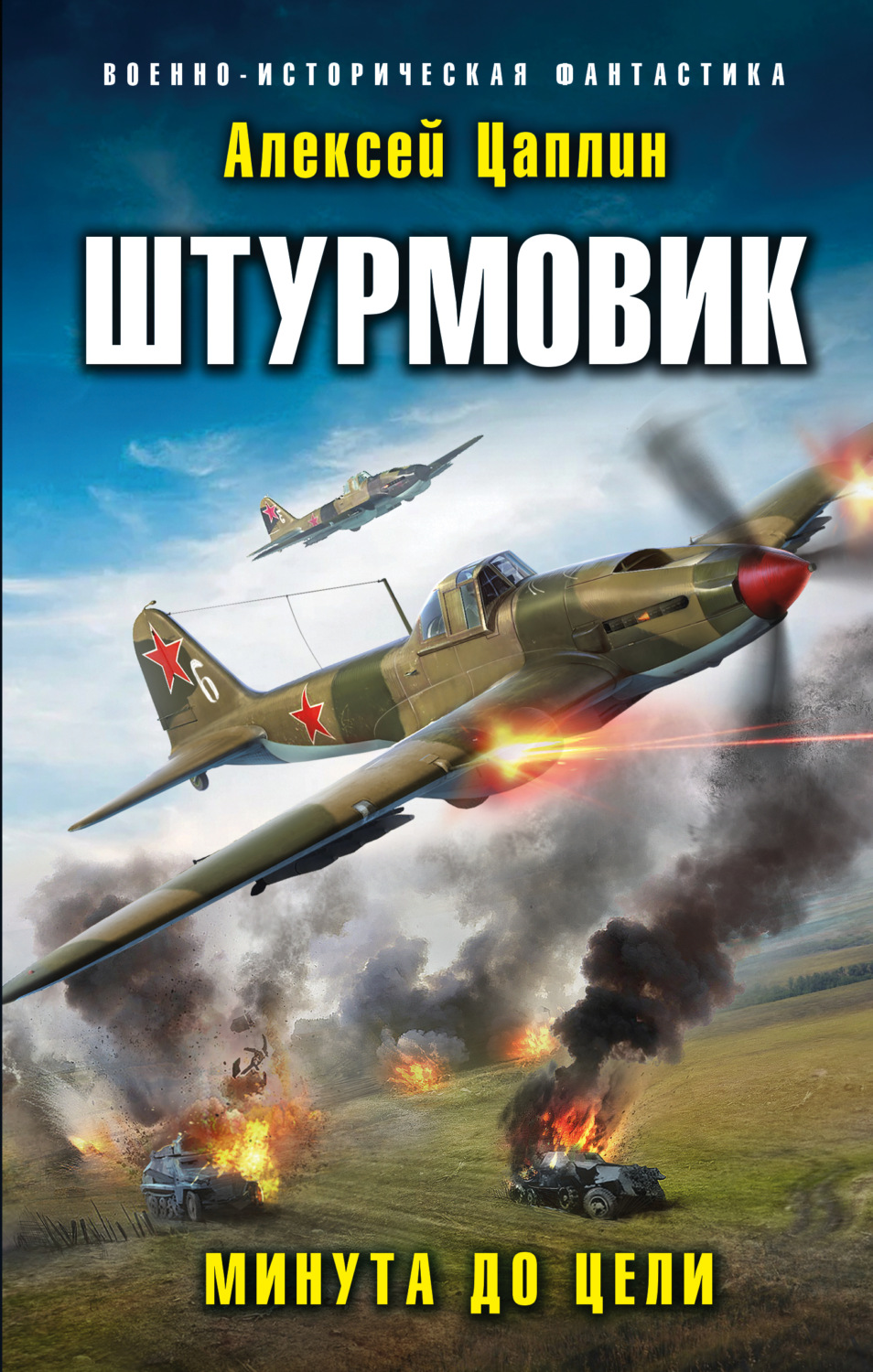 Обложка книги «Штурмовик. Минута до цели»