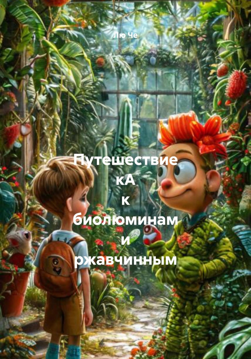 Обложка книги «Путешествие кА к биолюминам и ржавчинным»