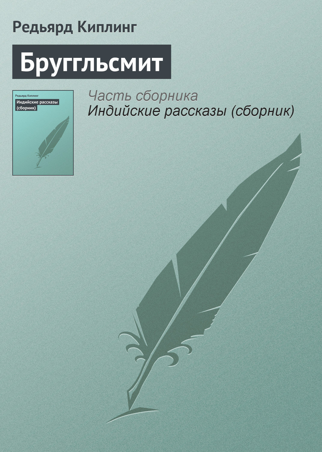 Обложка книги «Бруггльсмит»