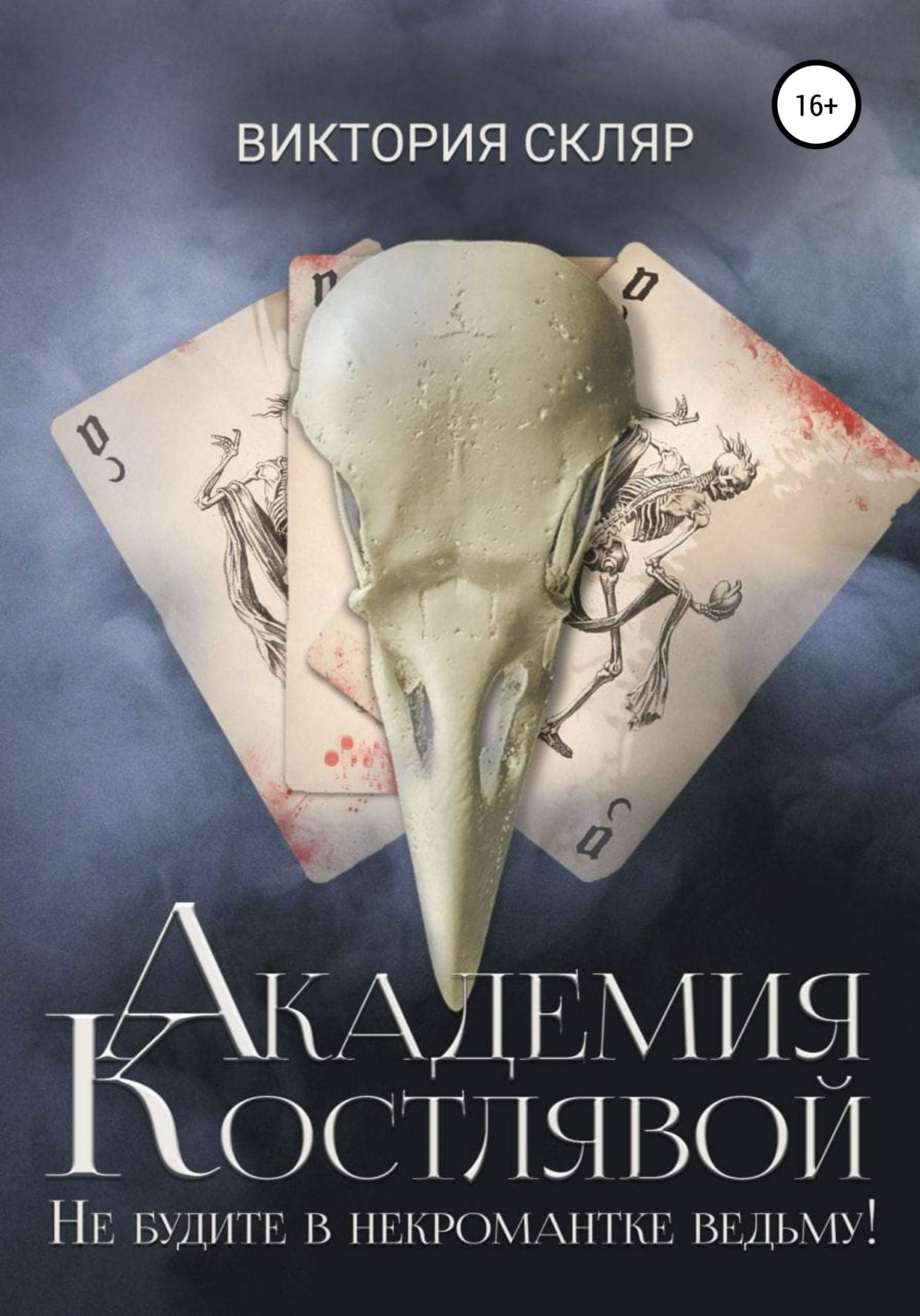Обложка книги «Академия Костлявой. Не будите в некромантке ведьму!»