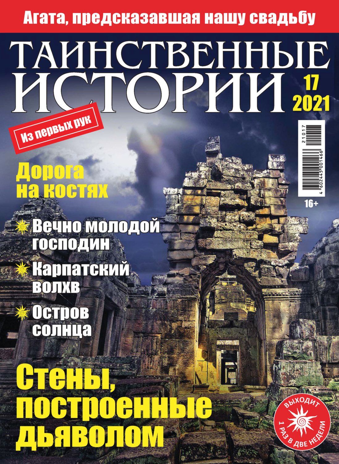Обложка книги «Таинственные истории №17/2021»