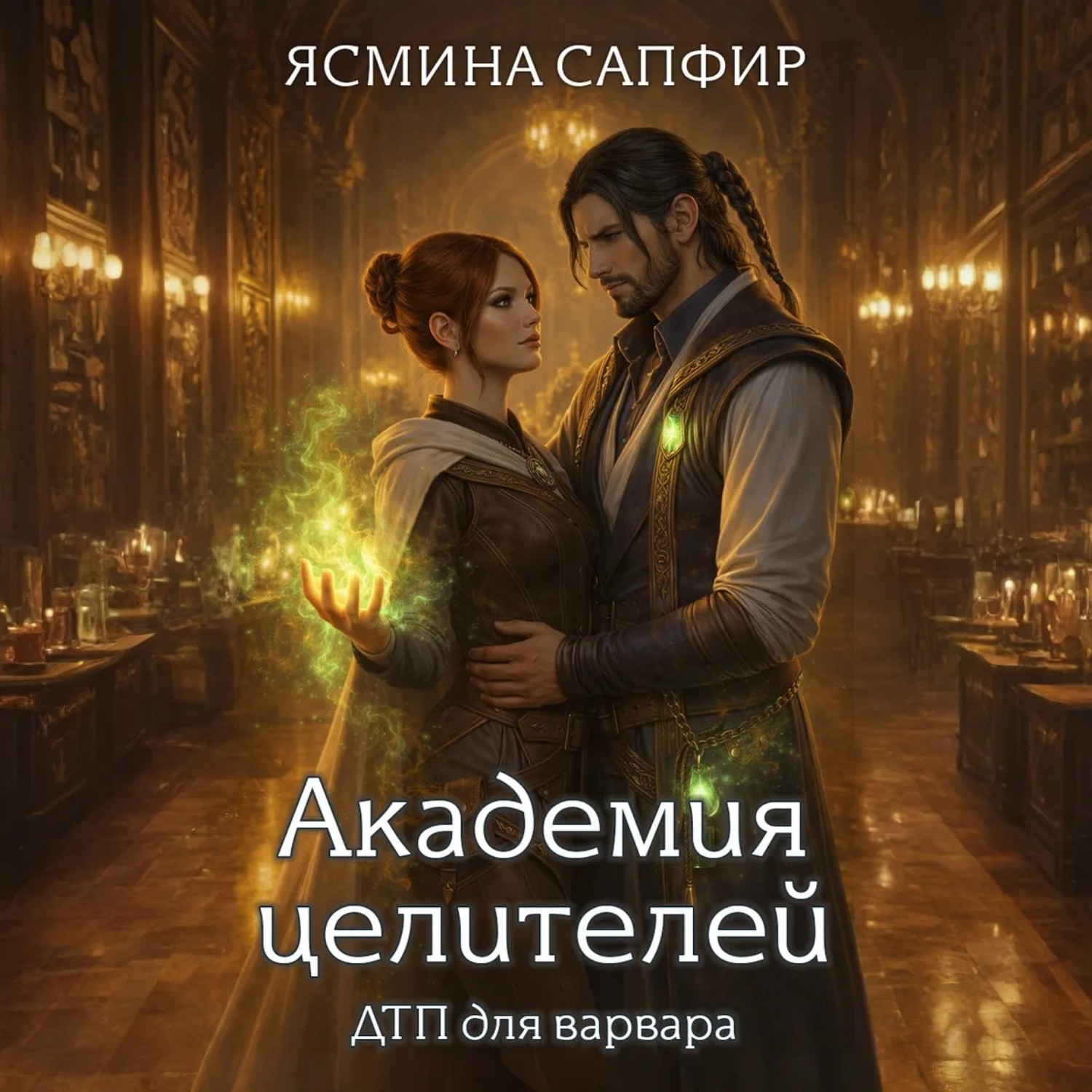 Обложка книги «Академия целителей. ДТП для варвара»