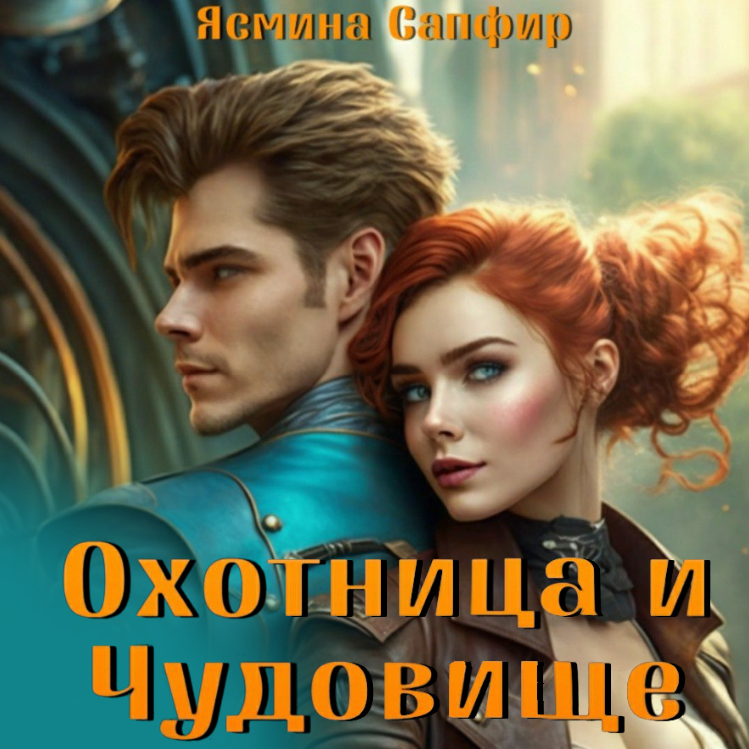 Обложка книги «Охотница и чудовище»