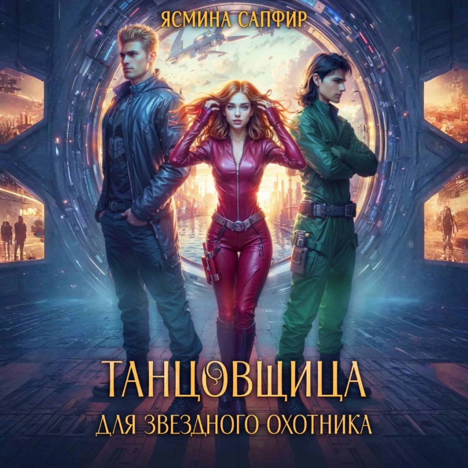 Обложка книги «Танцовщица для звездного охотника»