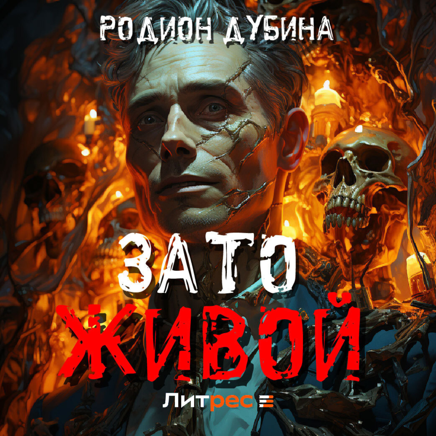 Обложка книги «Зато живой»