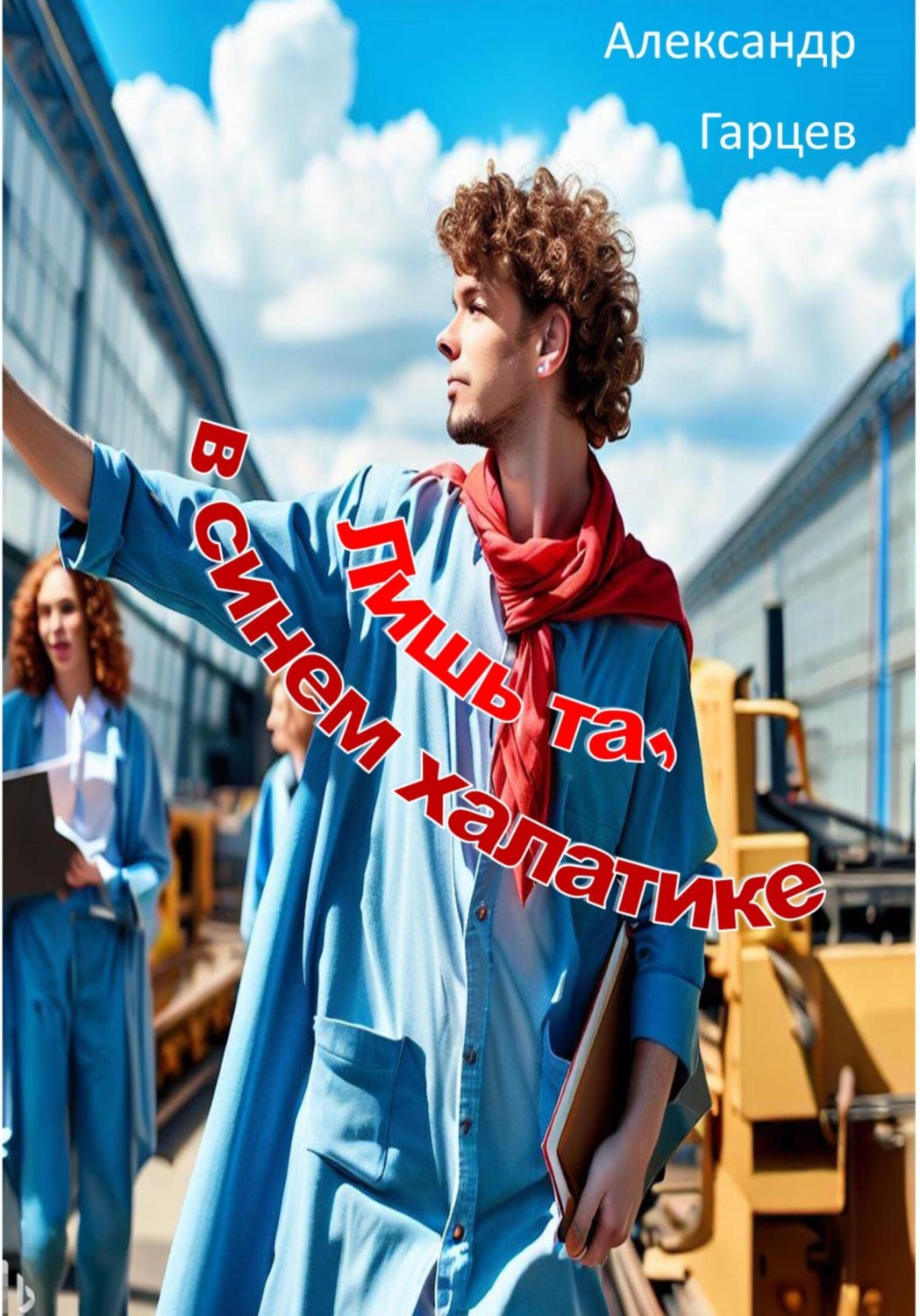 Обложка книги «Лишь та, в синем халатике…»