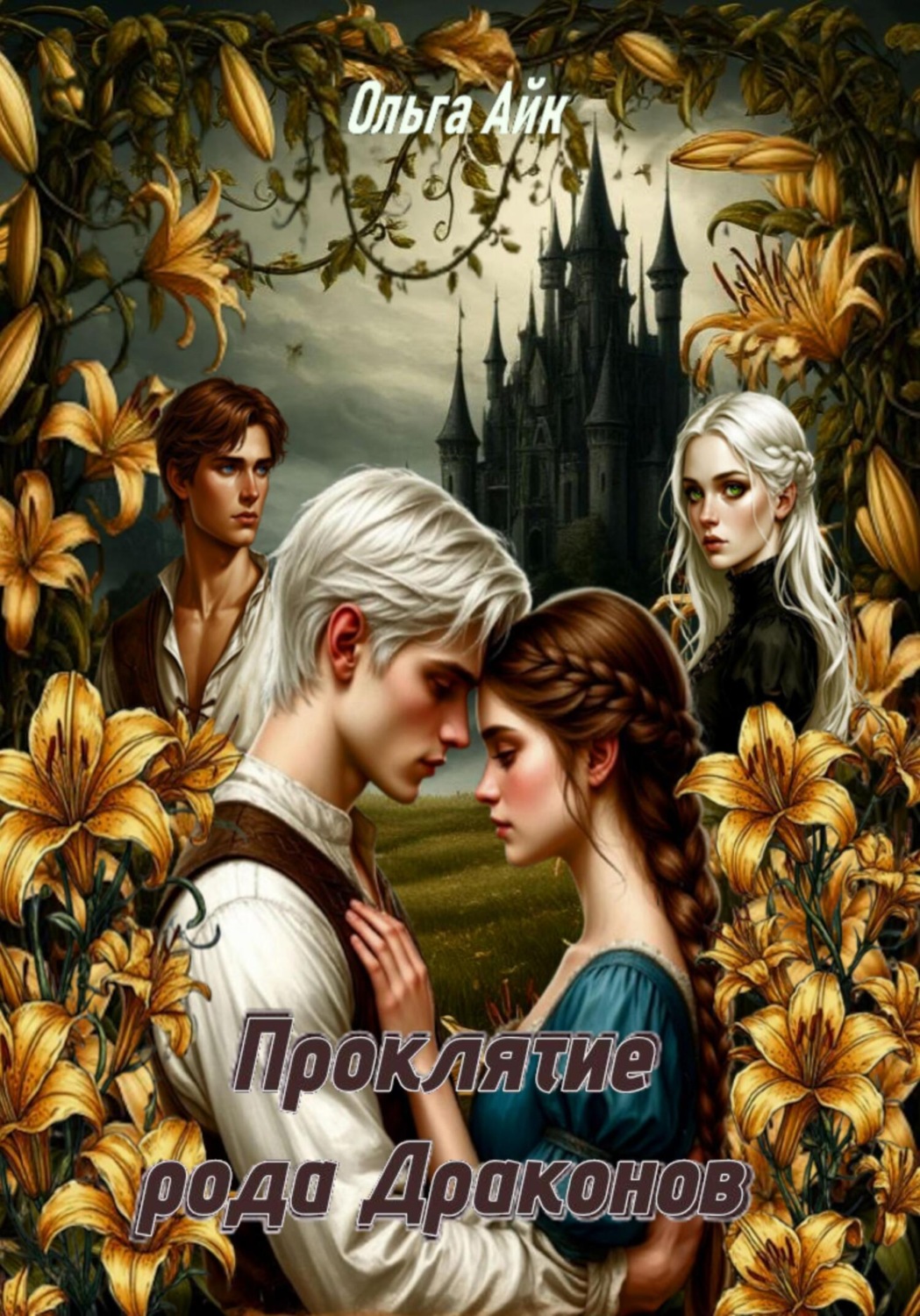 Обложка книги «Проклятие рода Драконов»