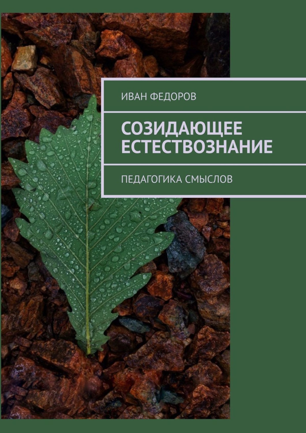 Обложка книги «Созидающее естествознание. Педагогика смыслов»