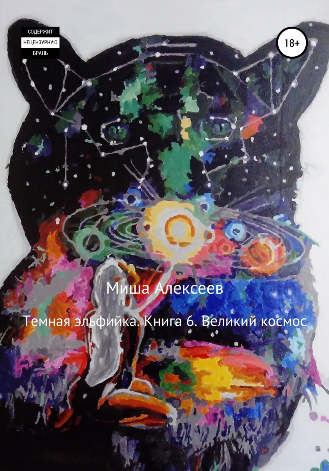 Обложка книги «Темная эльфийка. Книга 6. Великий космос»