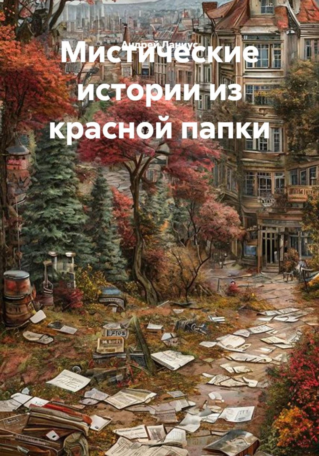 Обложка книги «Мистические истории из красной папки»