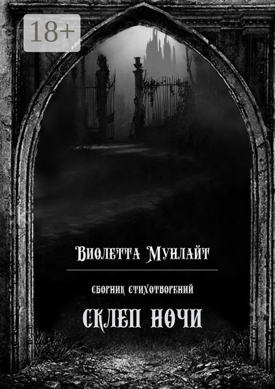 Обложка книги «Склеп ночи. Сборник стихотворений»