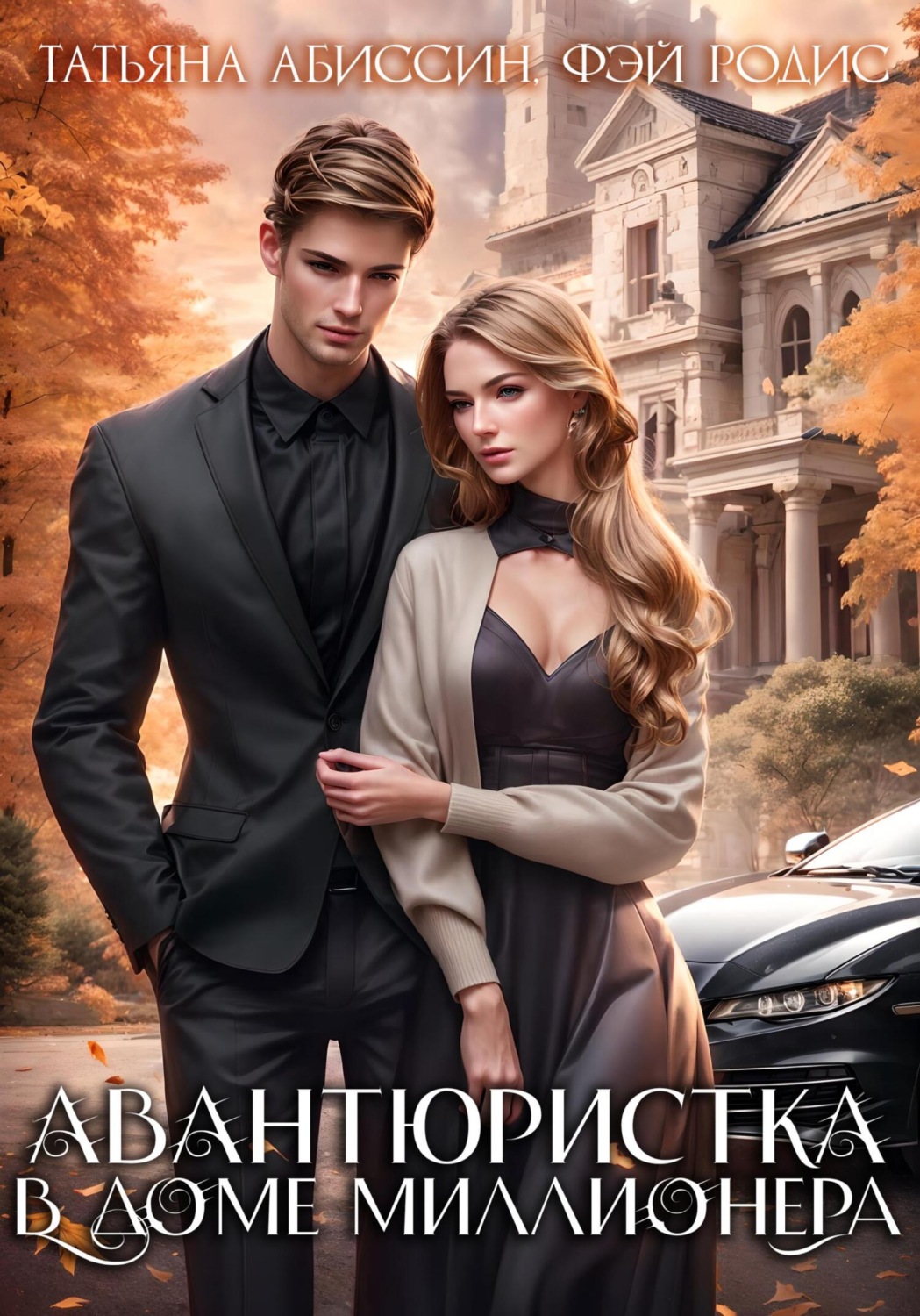 Обложка книги «Авантюристка в доме миллионера»