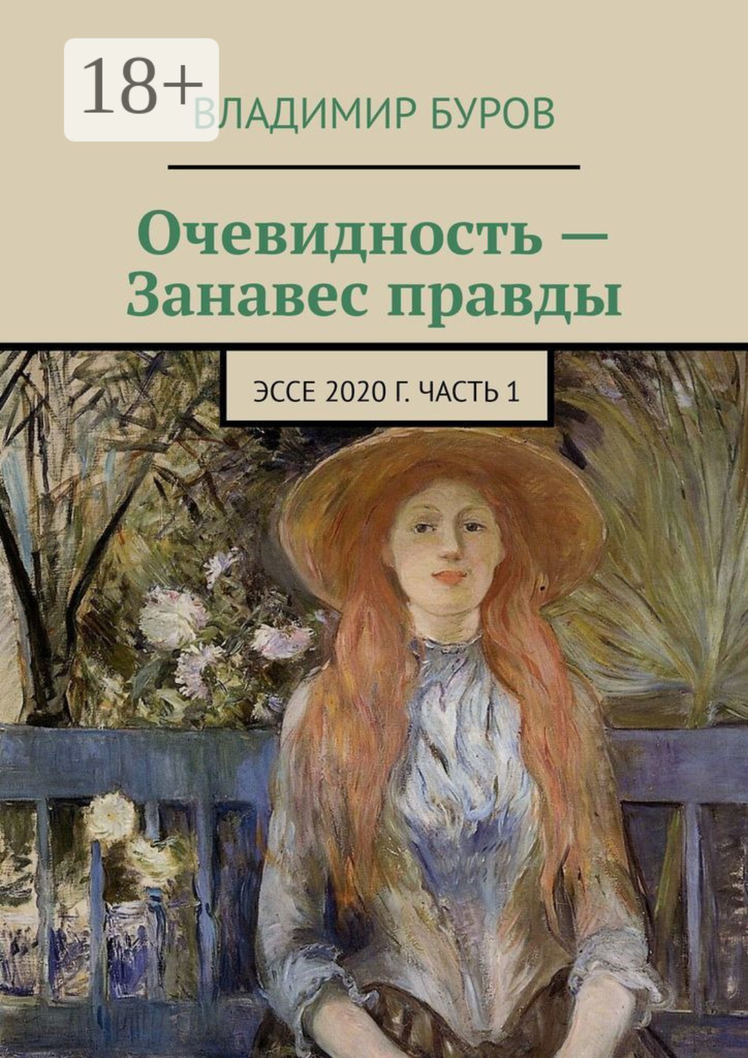 Обложка книги «Очевидность – Занавес правды. Эссе 2020 г. Часть 1»
