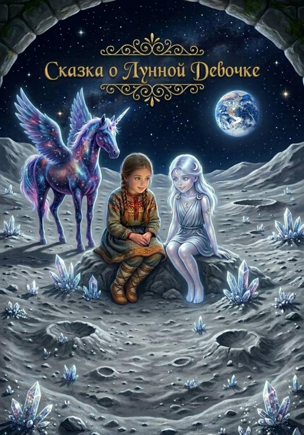 Обложка книги «Лунная девочка»