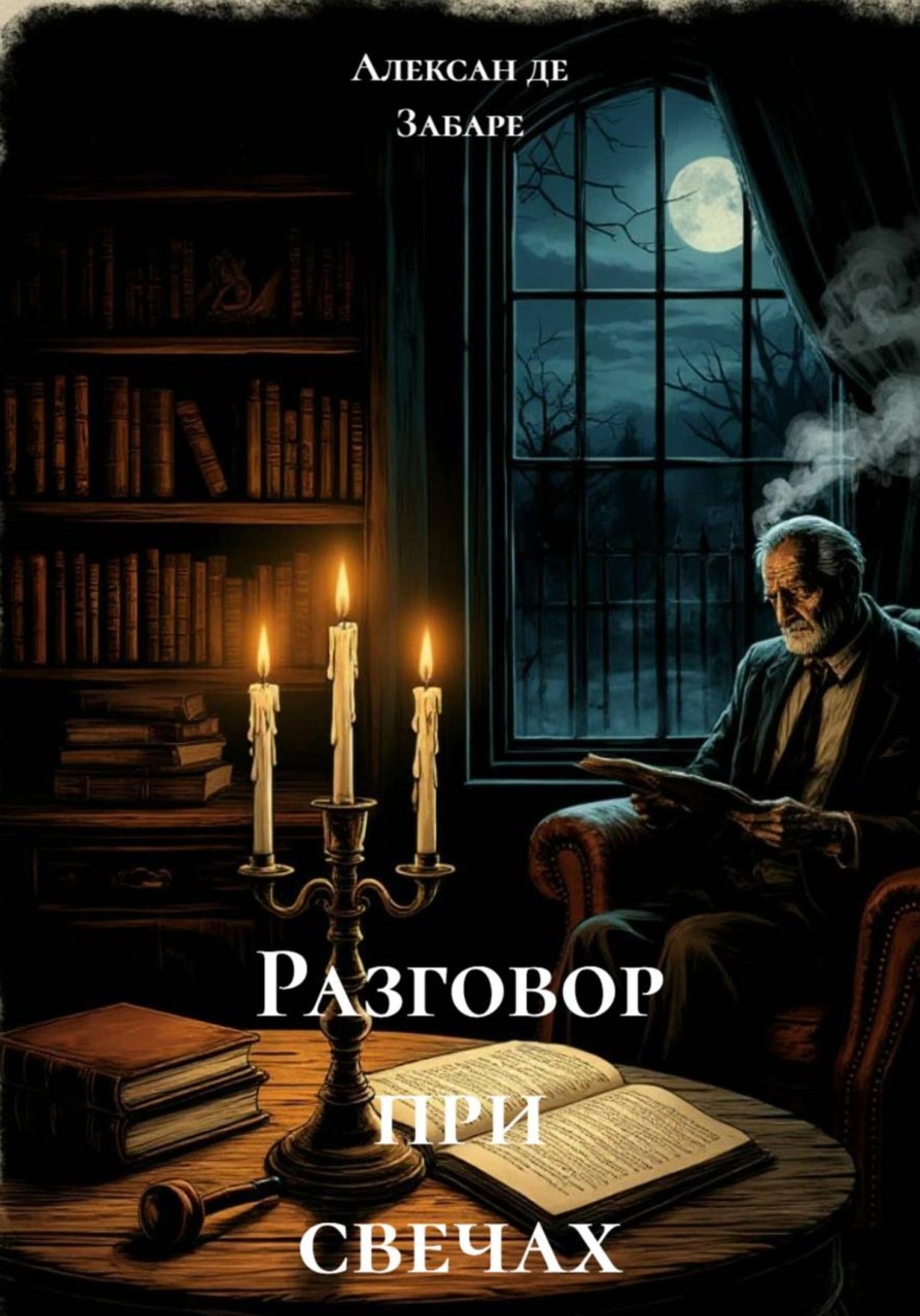 Обложка книги «Разговор при свечах»