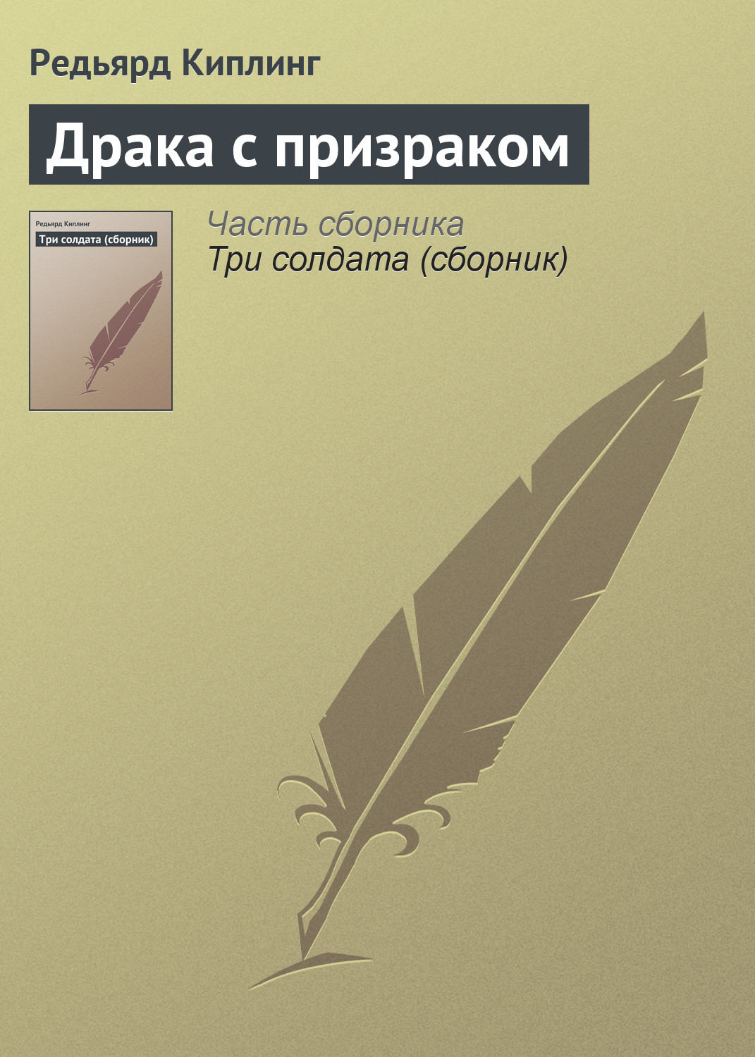 Обложка книги «Драка с призраком»