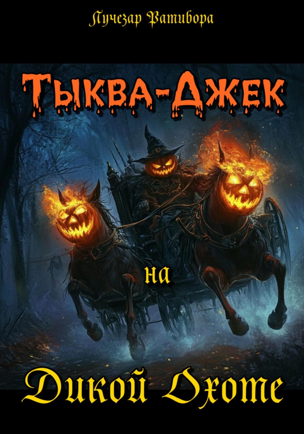 Обложка книги «Тыква-Джек на Дикой Охоте»