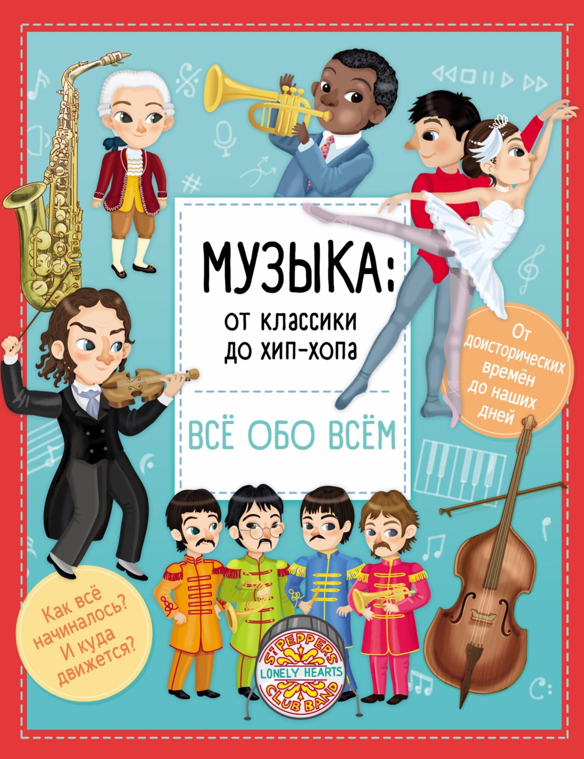 Обложка книги «Музыка: от классики до хип-хопа»