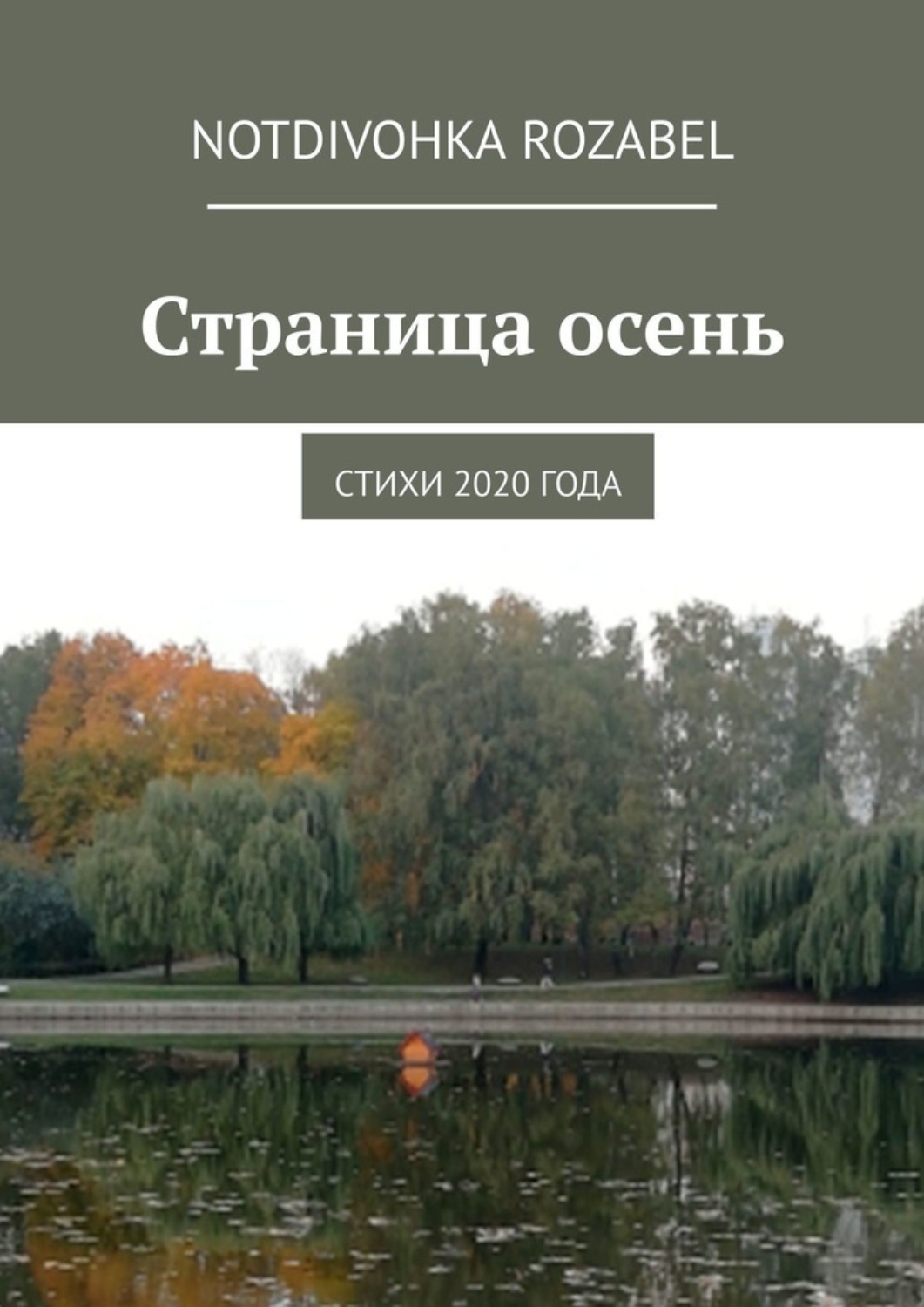Обложка книги «Страница осень. Стихи 2020 года»