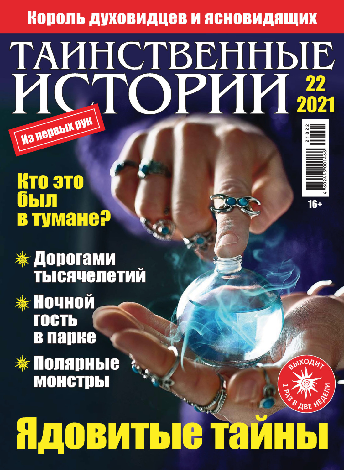 Обложка книги «Таинственные истории №22/2021»