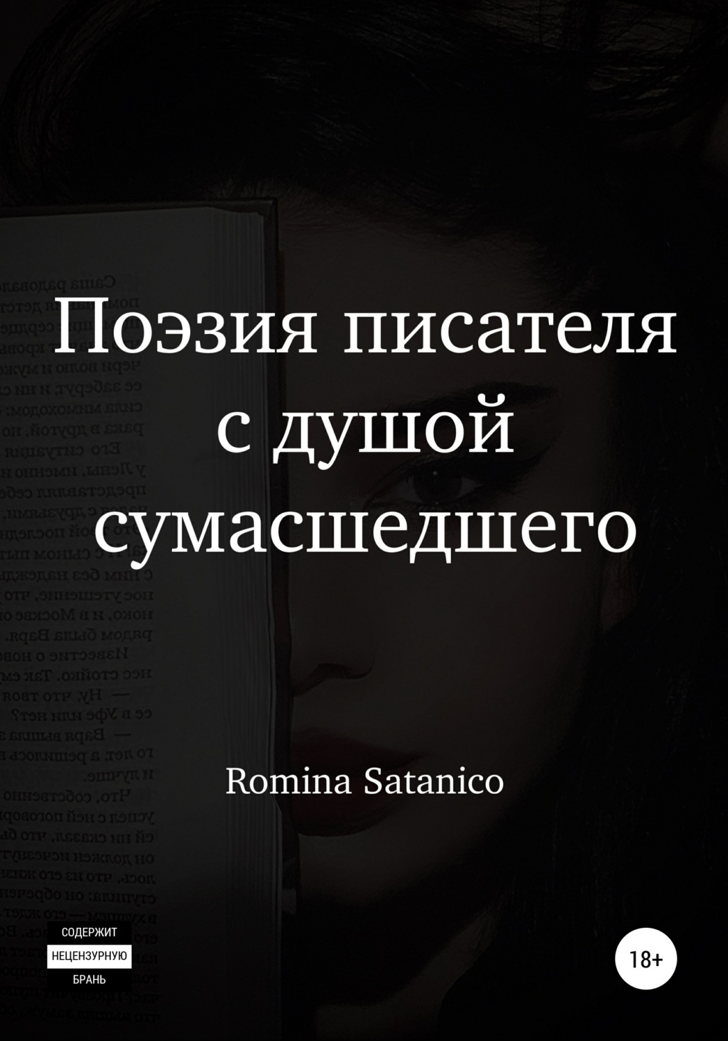 Обложка книги «Поэзия писателя с душой сумасшедшего»