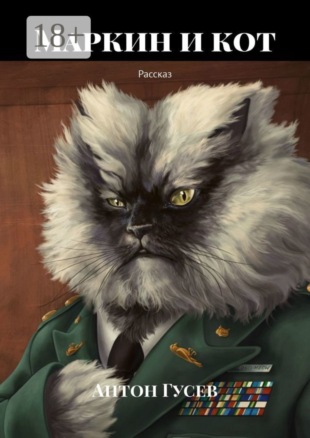 Обложка книги «Маркин и кот. Рассказ»