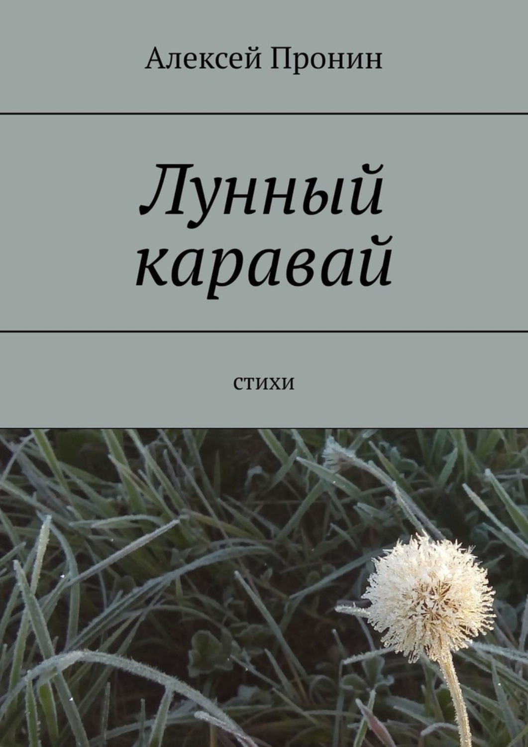 Обложка книги «Лунный каравай. Стихи»