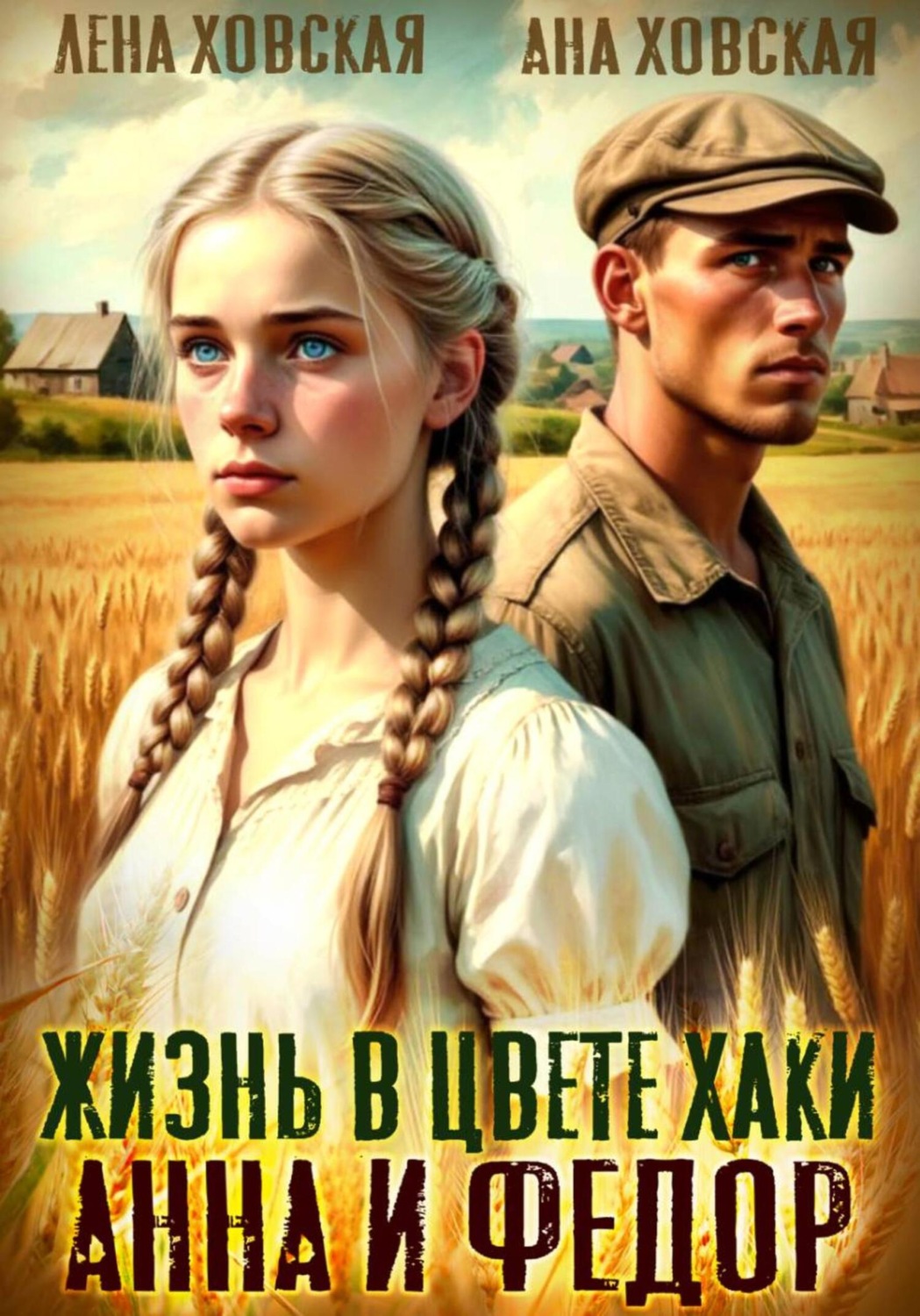 Обложка книги «Жизнь в цвете хаки. Анна и Федор»