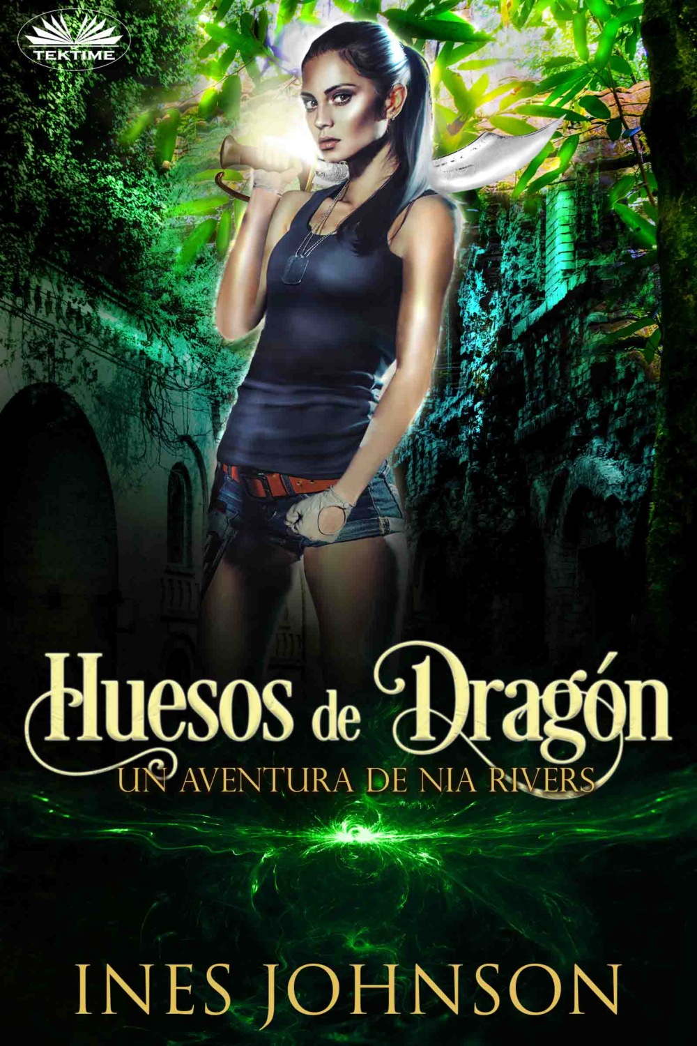 Обложка книги «Huesos De Dragón»