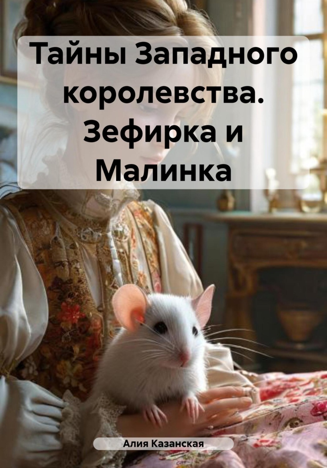 Обложка книги «Тайны Западного королевства. Зефирка и Малинка»