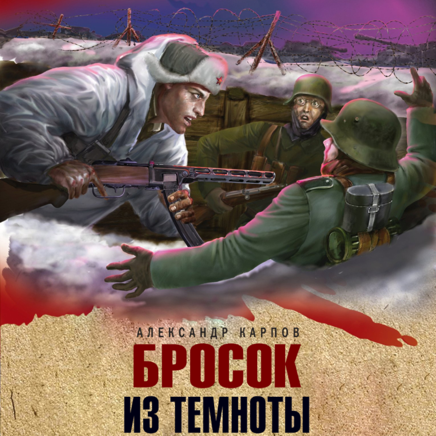 Обложка книги «Бросок из темноты»