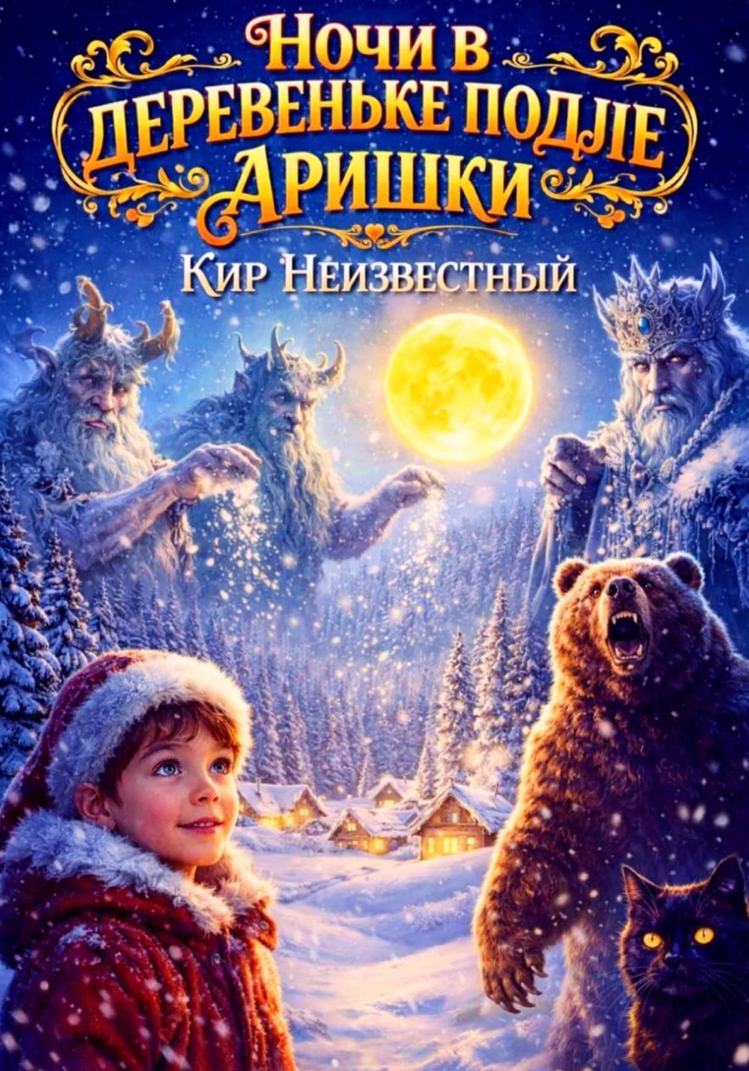 Обложка книги «Ночи в деревеньке подле Аришки»
