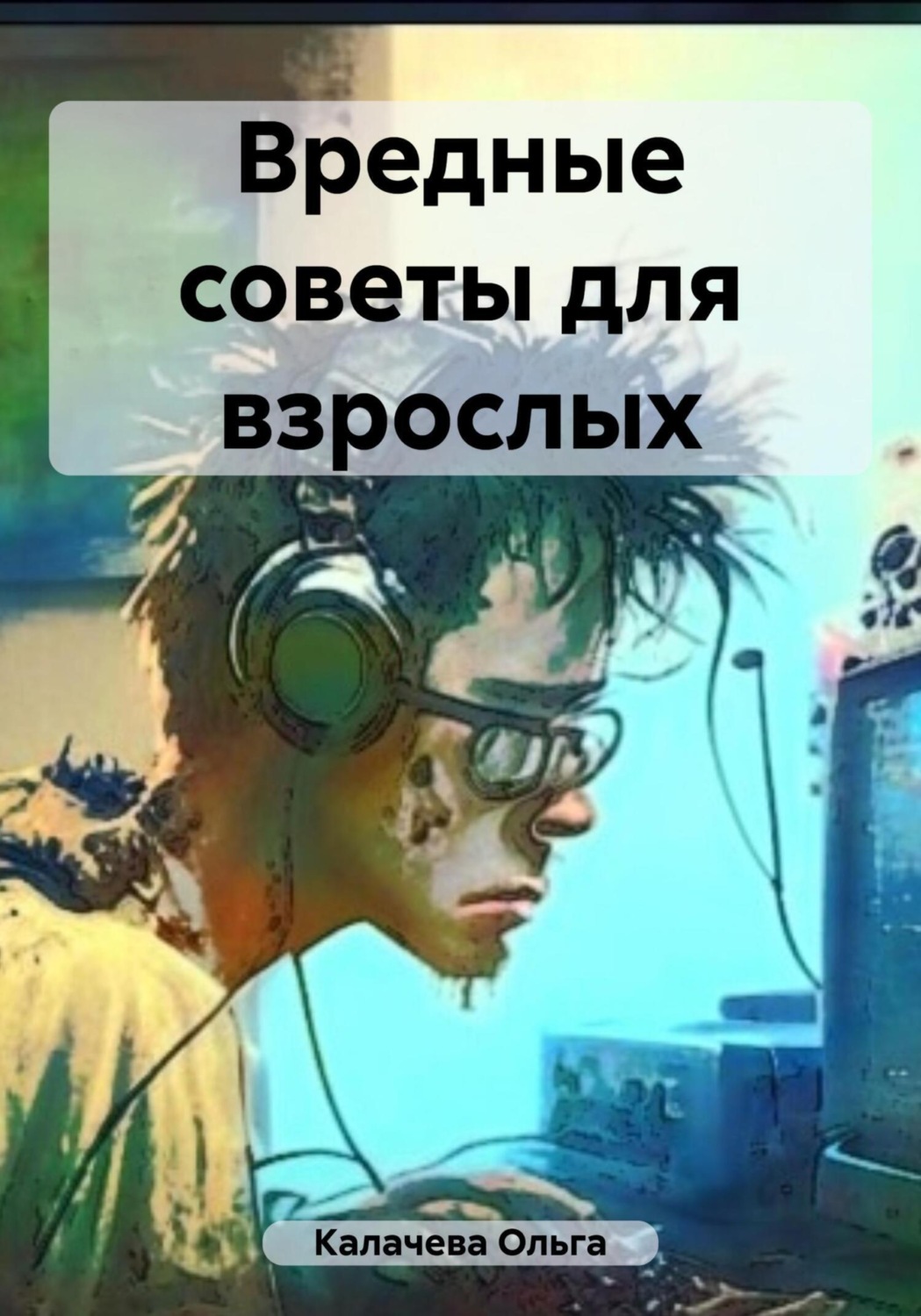 Обложка книги «Вредные советы для взрослых»