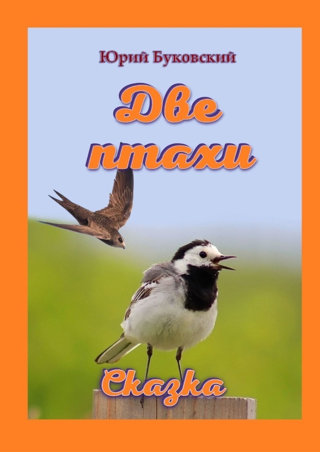Обложка книги «Две птахи. Сказка»