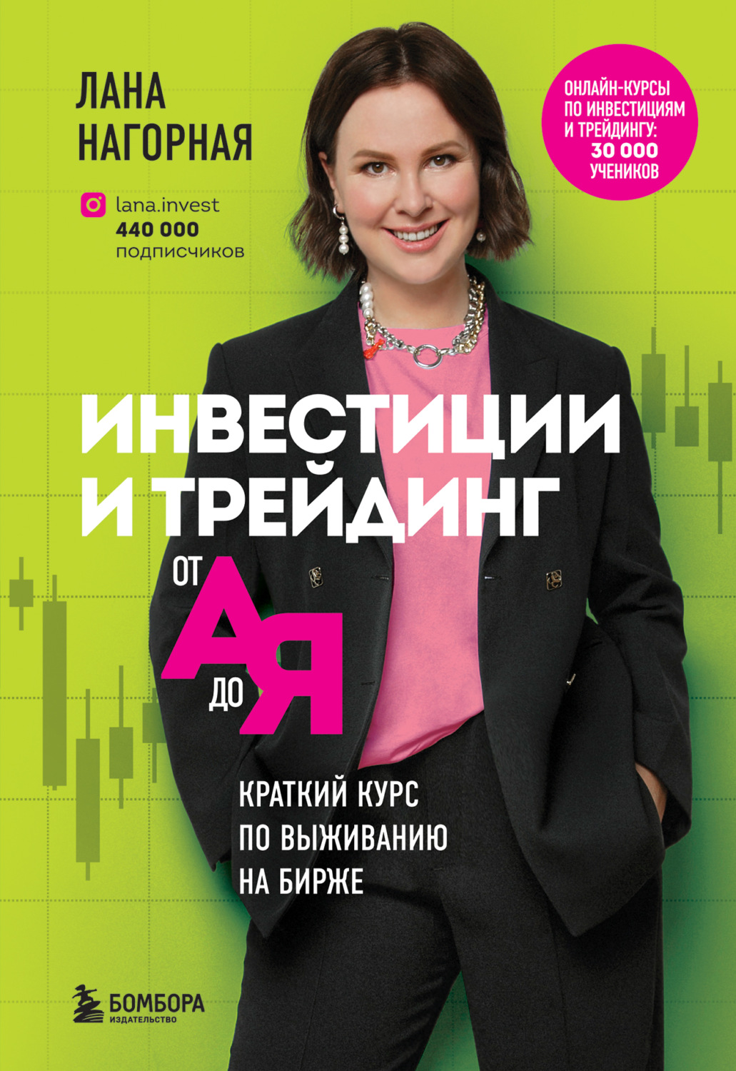 Обложка книги «Инвестиции и трейдинг от А до Я. Краткий курс по выживанию на бирже»