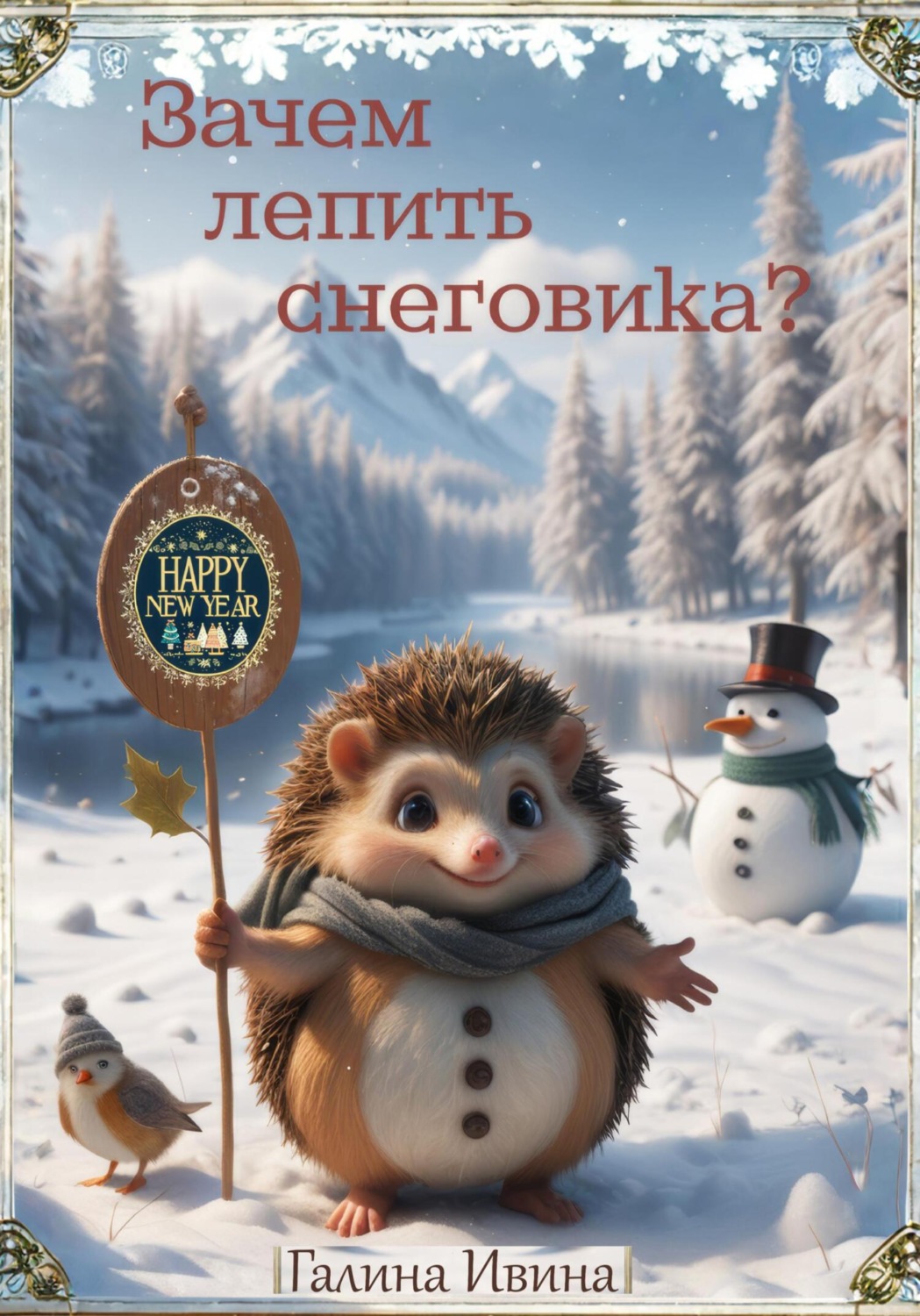 Обложка книги «Зачем лепить Снеговика?»