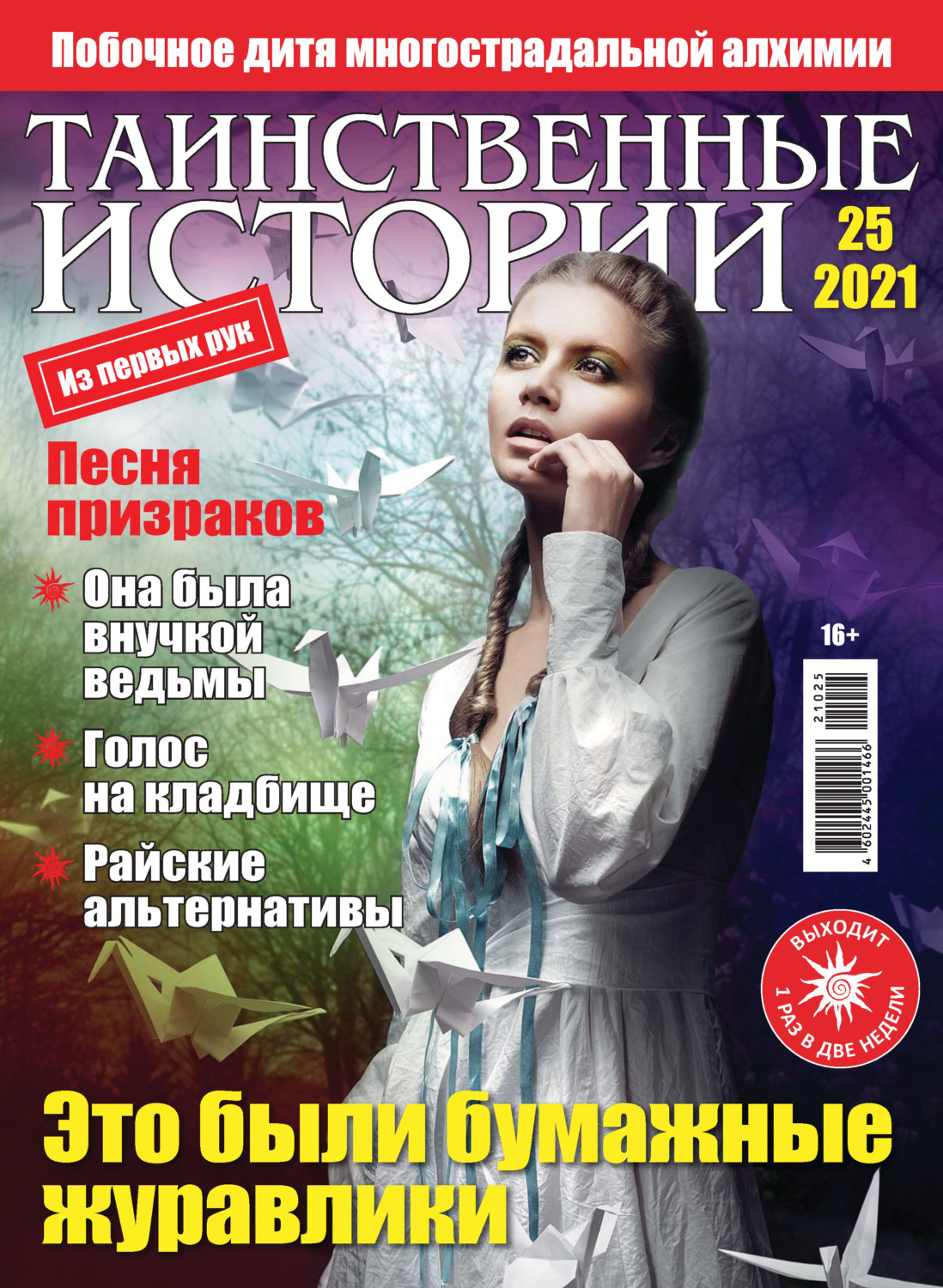 Обложка книги «Таинственные истории №25/2021»
