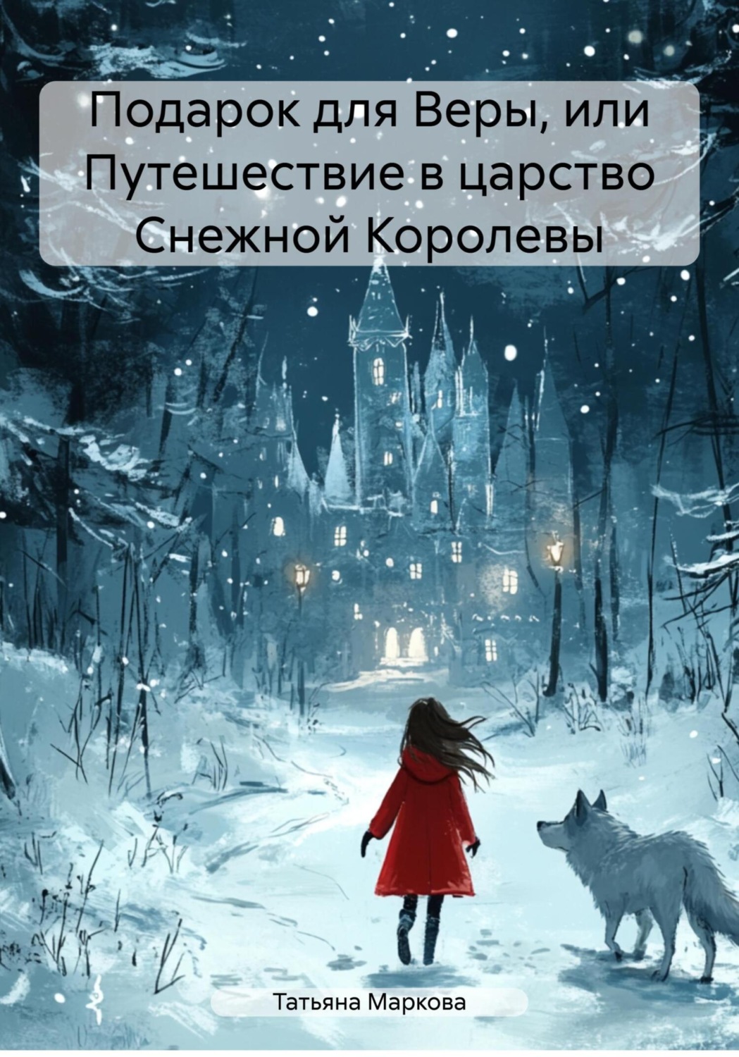 Обложка книги «Подарок для Веры, или Путешествие в царство Снежной Королевы»