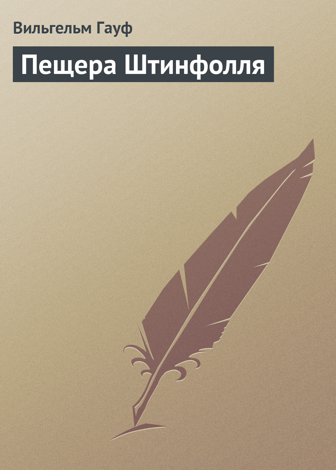Обложка книги «Пещера Штинфолля»
