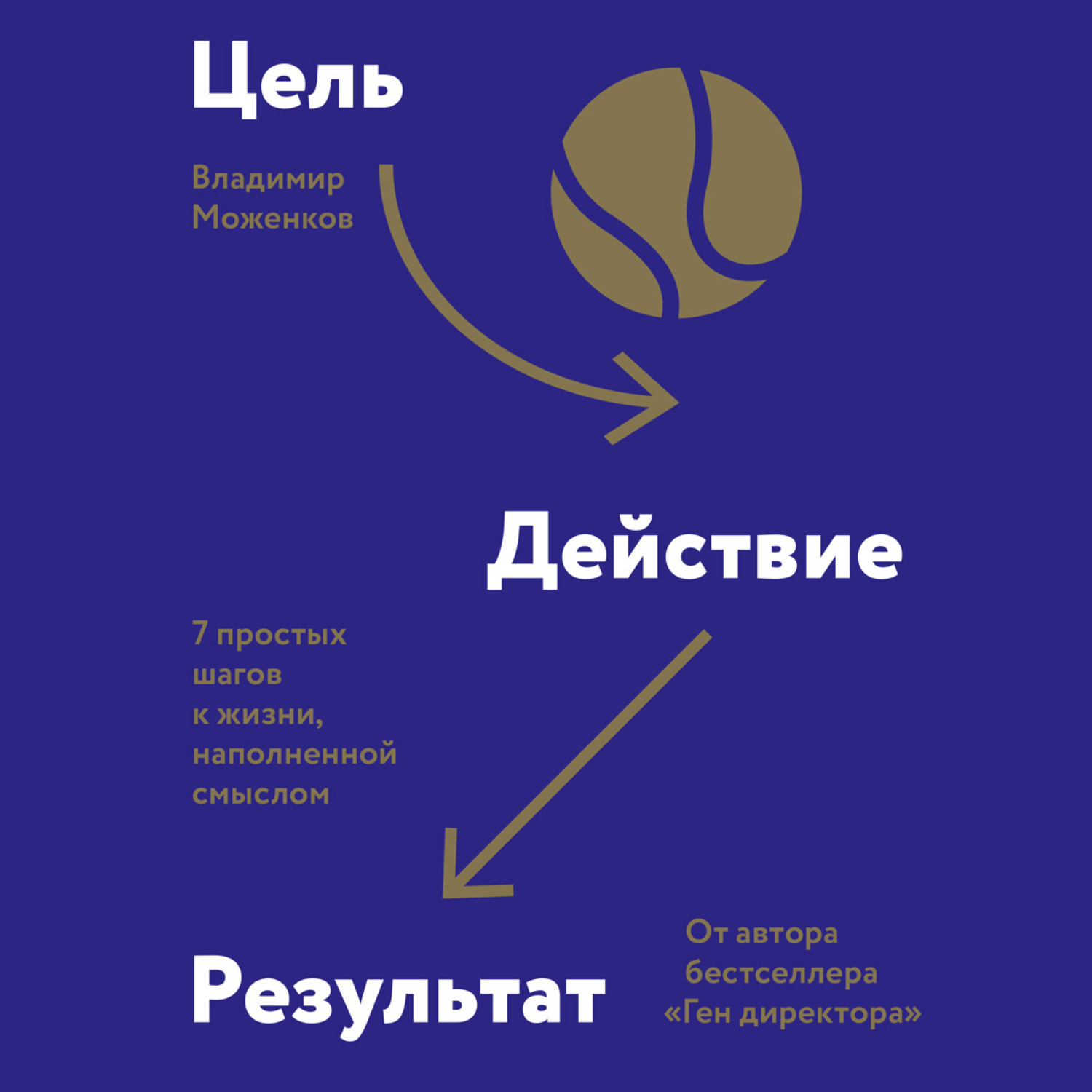 Обложка книги «Цель-Действие-Результат. 7 простых шагов к жизни, наполненной смыслом»