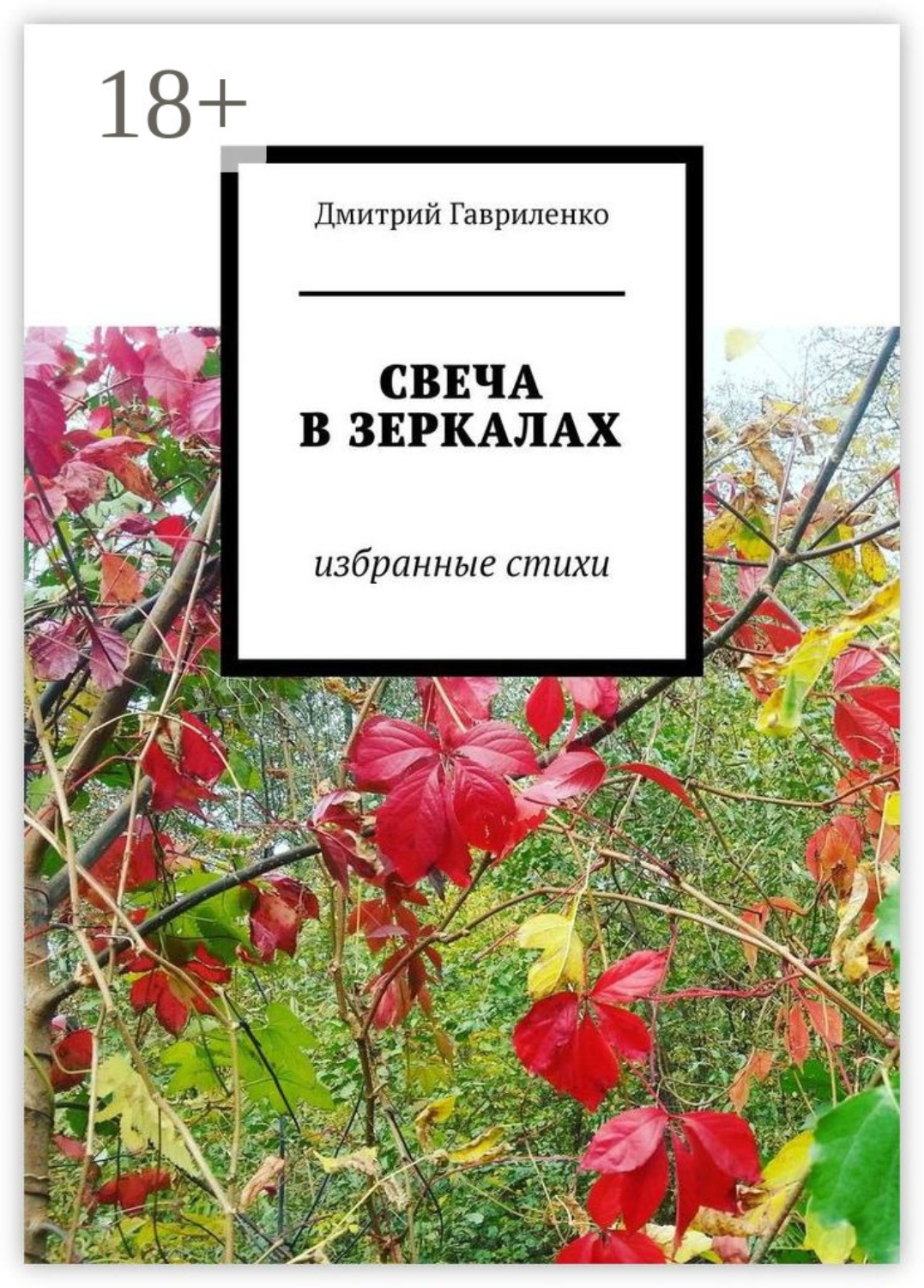 Обложка книги «Свеча в зеркалах. Избранные стихи»