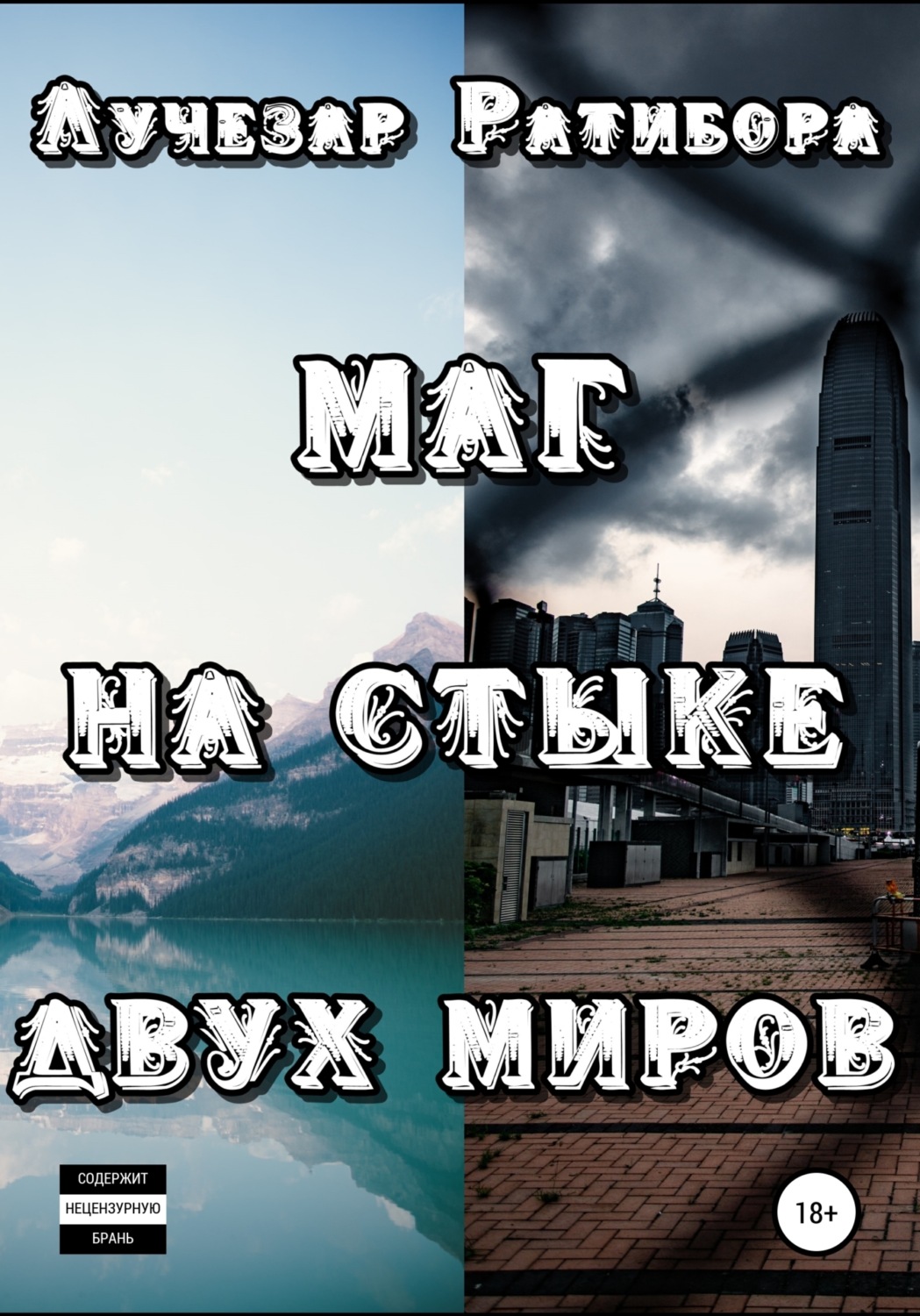Обложка книги «Маг на стыке двух миров»