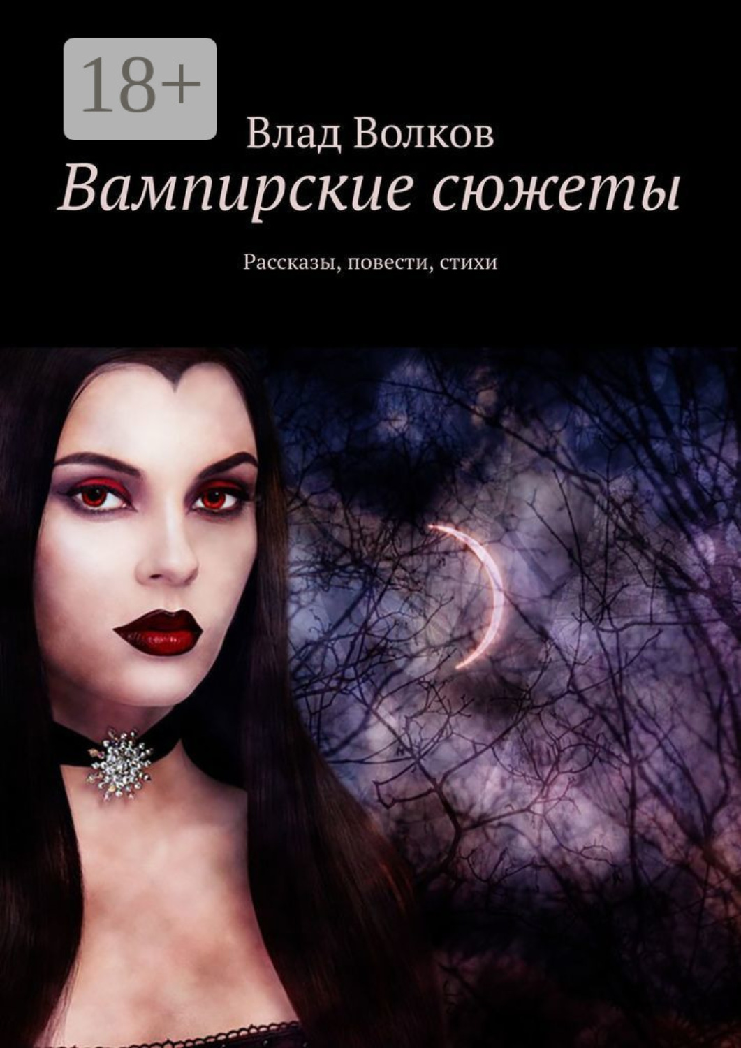 Обложка книги «Вампирские сюжеты. Рассказы, повести, стихи»