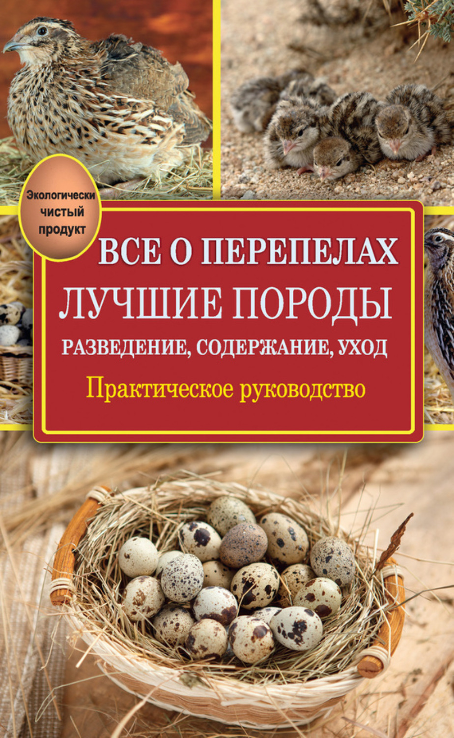 Обложка книги «Все о перепелах. Лучшие породы. Разведение, содержание, уход. Практическое руководство»