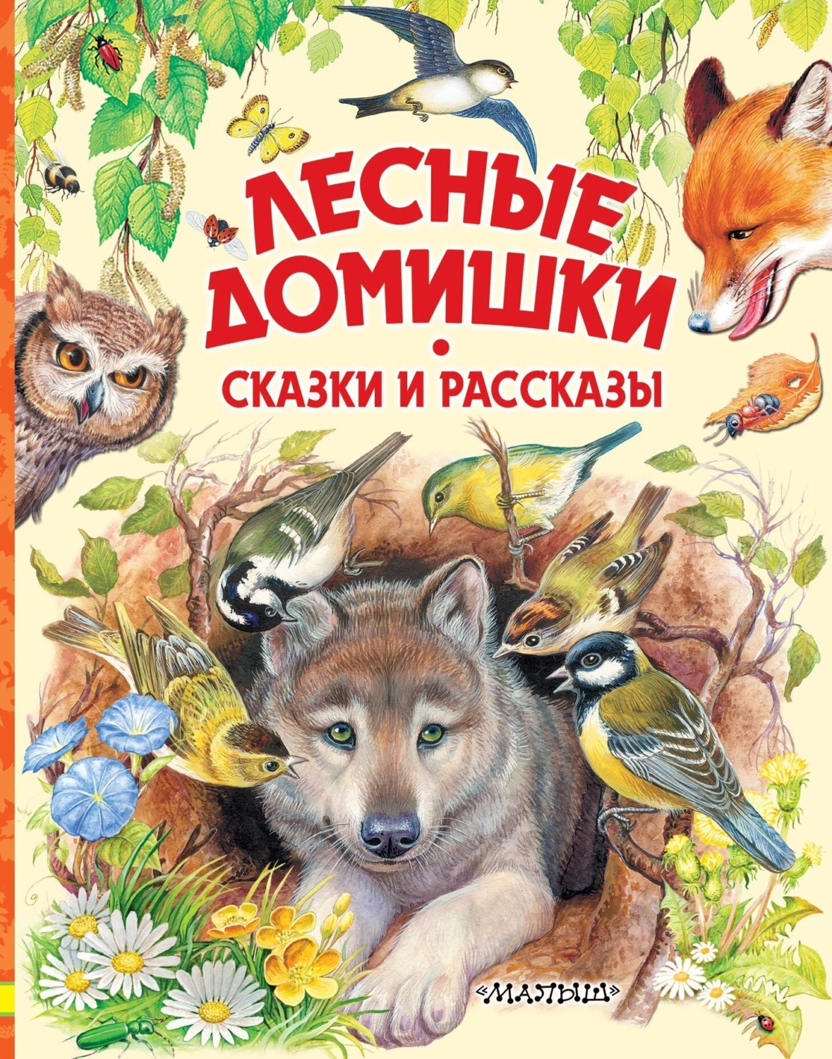 Обложка книги «Лесные домишки. Сказки и рассказы»